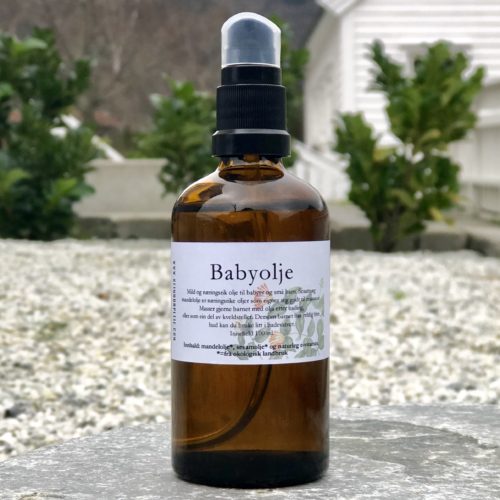 Babyolje heilt naturell