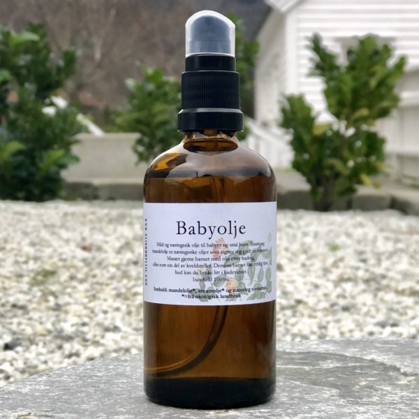 Babyolje heilt naturell