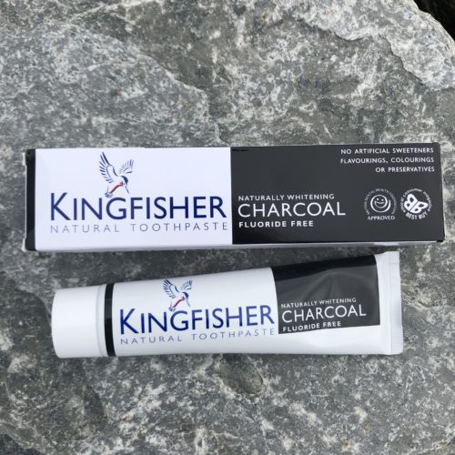 Kingfisher tannkrem - aktivt kull