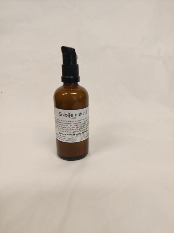 Sololje naturell spf 20
